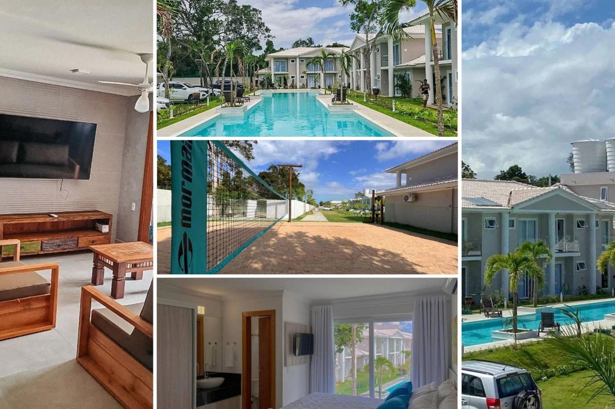 Holiday home Casa Em A 200m Da Em Arraial D'ajuda, Com 3 Suites, Sala Climatizada, Area Gourmet Privativa, Internet 300mbps, Com Piscinas Adulto E Infantil, Sauna, Quadra De Tenis E Portaria 24hrs. Porto Seguro